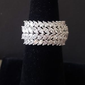 Sterling Silver CZ Ring